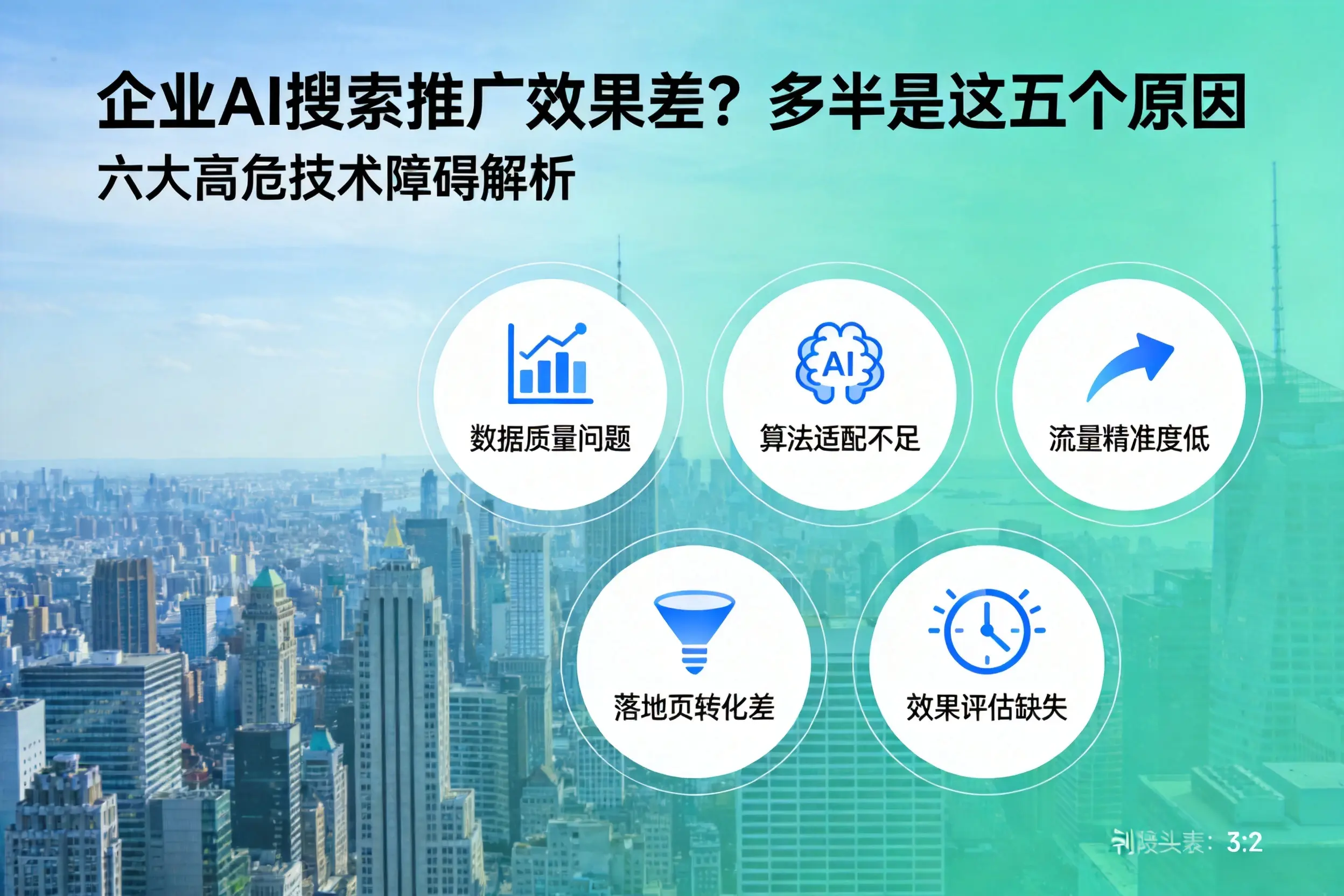 禹王台企业AI搜索推广效果差？多半是这五个原因